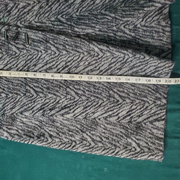 POINT ZERO wool blend tiger print mini skirt - Picture 6 of 8